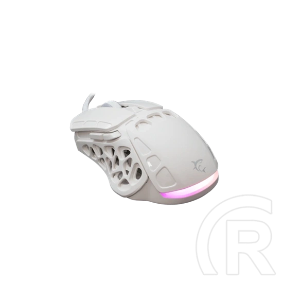 White Shark ECTOR-W GM-5016W gamer egér (vezetékes, optikai, 7 gombos, 7.200 DPI, RGB, fehér)