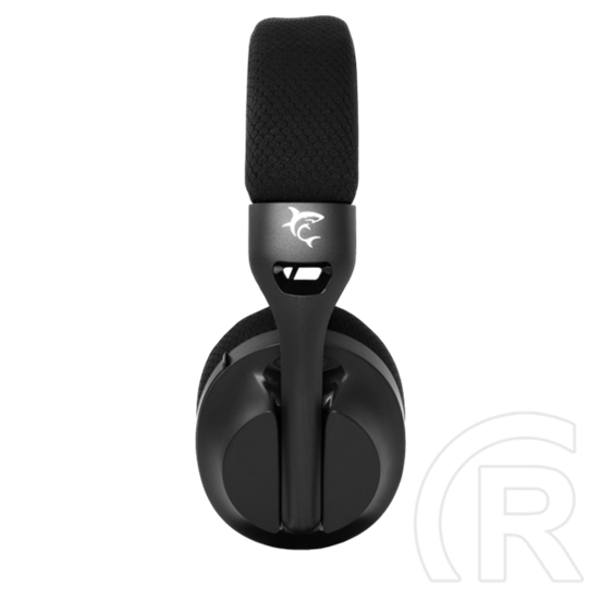 White Shark Falcon-B GH-2441B vezeték nélküli gamer fejhallgató sztereo (mikrofon, USB-C töltés, 3,5 mm jack, 40 mm, fek