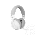 White Shark Falcon-W GH-2441W vezeték nélküli gamer fejhallgató sztereo (mikrofon, 40 mm, 3,5 mm jack, USB-C töltés, feh