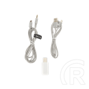 White Shark Falcon-W GH-2441W vezeték nélküli gamer fejhallgató sztereo (mikrofon, 40 mm, 3,5 mm jack, USB-C töltés, feh
