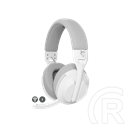 White Shark Falcon-W GH-2441W vezeték nélküli gamer fejhallgató sztereo (mikrofon, 40 mm, 3,5 mm jack, USB-C töltés, feh
