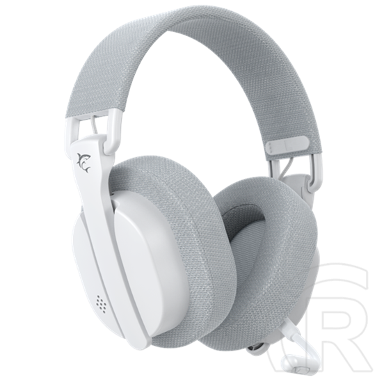 White Shark Firecrest-W WGH-2444W vezeték nélküli gamer fejhallgató (fehér, mikrofon, Bluetooth, 3,5 mm jack, 40 mm, 20