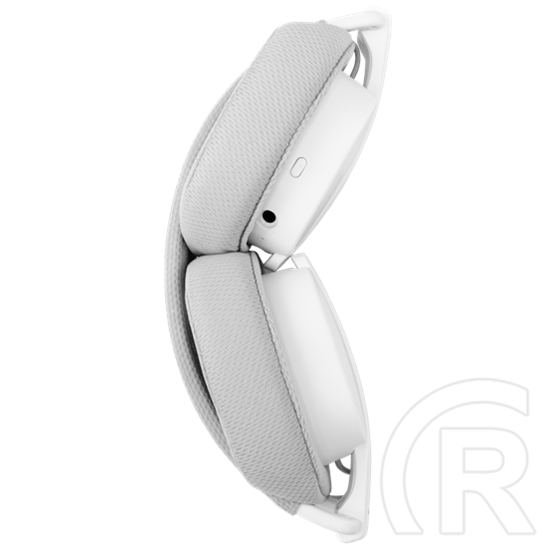 White Shark Firecrest-W WGH-2444W vezeték nélküli gamer fejhallgató (fehér, mikrofon, Bluetooth, 3,5 mm jack, 40 mm, 20