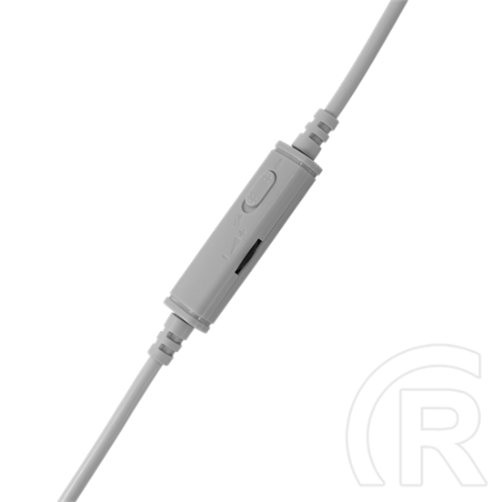 White Shark Firefly GH-2342-W gamer fejhallgató (2 x 3,5 mm + USB, mikrofon, RGB, vezetékes, fehér)