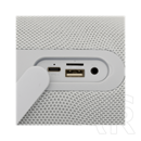 White Shark GBT-619W Idakka-W bluetooth hangszóró (v5.1, 2x5W, 2400 mAh akkumulátor, TWS, RGB, fehér)