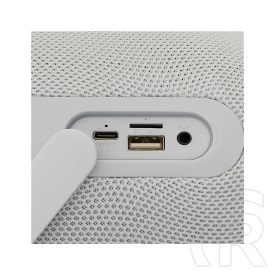White Shark GBT-619W Idakka-W bluetooth hangszóró (v5.1, 2x5W, 2400 mAh akkumulátor, TWS, RGB, fehér)