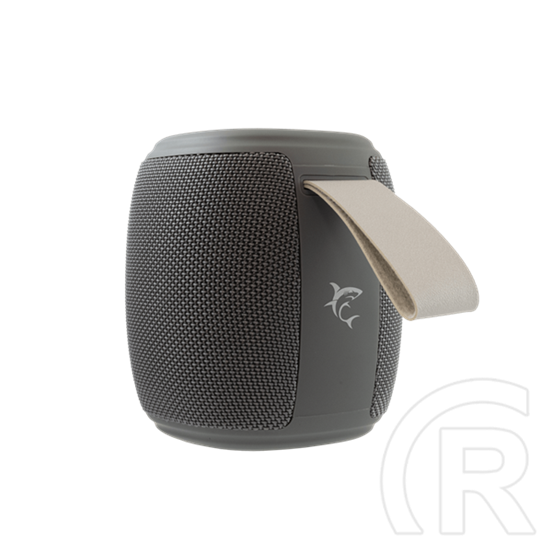 White Shark GBT-888G bluetooth hordozható hangszóró (v5.1, 1200mAh belső akku, 5W, TWS, szürke)