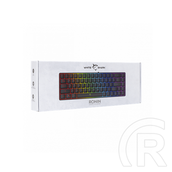 White Shark GK-2201B Ronin gaming billentyűzet (HU, USB, fekete)