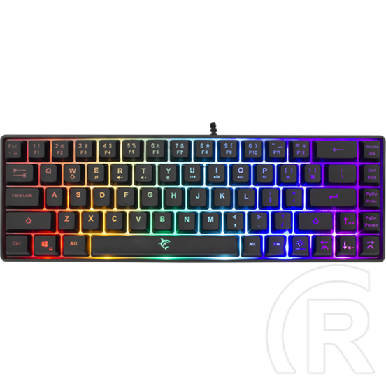 White Shark GK-2201B Ronin gaming billentyűzet (HU, USB, fekete)