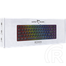 White Shark GK-2201B Ronin gaming billentyűzet (HU, USB, fekete)