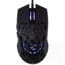 White Shark GM-5018B Caradoc-B gamer egér (vezetékes, optikai, 7 gomb, 7200 DPI, RGB, fekete)