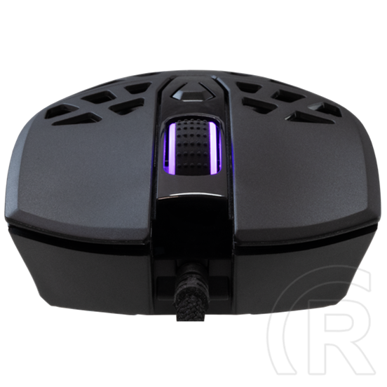 White Shark GM-5018B Caradoc-B gamer egér (vezetékes, optikai, 7 gomb, 7200 DPI, RGB, fekete)