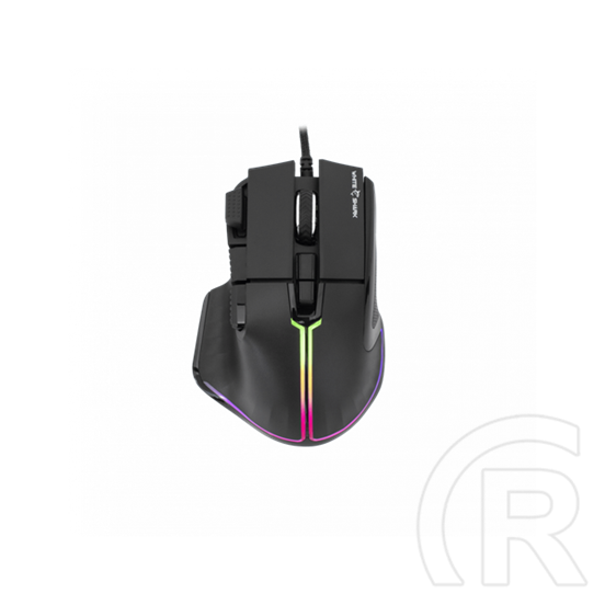 White Shark GM-9006B Marrok gamer egér (optikai, USB 2.0, 12000 DPI, 9 gomb, fekete)