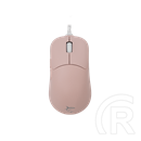 White Shark Graphene-P GM-5014P gamer egér (optikai, vezetékes, 6 gomb, 6200 DPI, RGB, rózsaszín)
