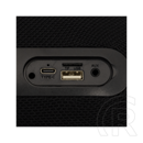 White Shark IDAKKA-B GBT-619B bluetooth hordozható hangszóró (v5.1, 2x5W, 2400mAh akkumulátor, TWS, RGB világítás, feket