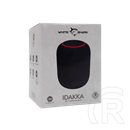White Shark IDAKKA-B GBT-619B bluetooth hordozható hangszóró (v5.1, 2x5W, 2400mAh akkumulátor, TWS, RGB világítás, feket