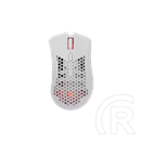 White Shark LIONEL-W WGM-5012W vezeték nélküli gamer egér (optikai, 10000 DPI, 6 gomb, RGB, fehér)