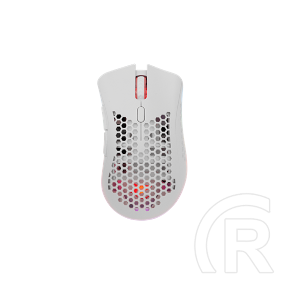 White Shark LIONEL-W WGM-5012W vezeték nélküli gamer egér (optikai, 10000 DPI, 6 gomb, RGB, fehér)
