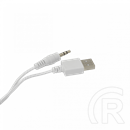 White Shark Mood hangszóró (2.2, 16W, LED világítás, USB táp, 3,5 mm, fehér)