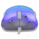 White Shark Mordred-W gamer egér (vezetékes, optikai, 7 gomb, 12000 DPI, USB 2.0, RGB, fehér)