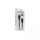 White Shark Python-2 4K HDMI-HDMI kábel (HDMI dugó / HDMI dugó, 2 m, fekete)