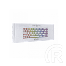 White Shark Ronin RGB billentyűzet (HU, USB, fehér)
