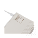 White Shark SHINOBI-2 billentyűzet (61, mechanikus, barna kapcsolók, hot-swap, RGB, vezetékes, angol, fehér)