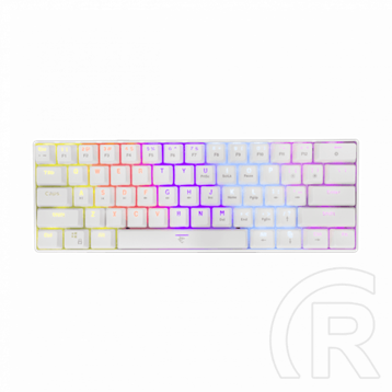 White Shark SHINOBI mechanikus billentyűzet (HU, USB, fehér)