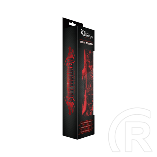 White Shark Skywalker L gamer egérpad (piros/fekete)