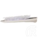 White Shark TACHI-W GK-003241W-US membrán gamer billentyűzet (US, vezetékes, 104 gomb, világítás, USB 2.0, fehér)