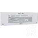 White Shark TACHI-W GK-003241W-US membrán gamer billentyűzet (US, vezetékes, 104 gomb, világítás, USB 2.0, fehér)