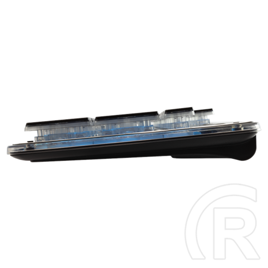 White Shark Tachi-B GK-003141B-US vezetékes membrán gamer billentyűzet (angol, 104 gomb, kék világítás, USB 2.0, fekete)