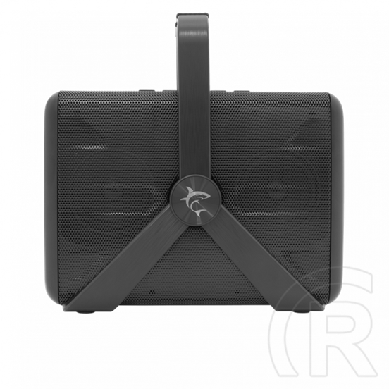 White Shark Tamma bluetooth hordozható hangszóró (v5.0, 12 W RMS, 3000 mAh belső akku, 10 m hatótáv, fekete)