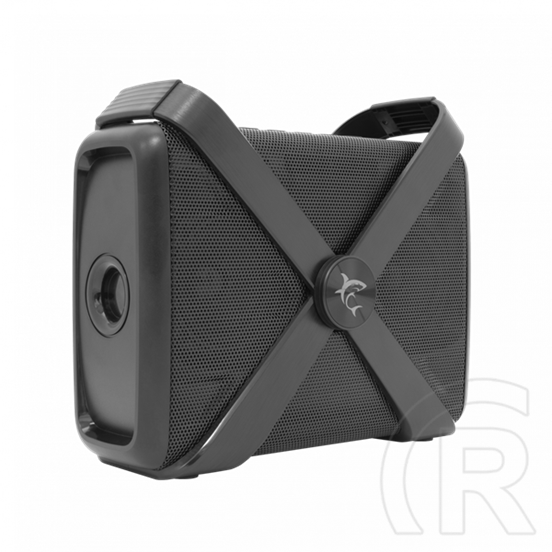 White Shark Tamma bluetooth hordozható hangszóró (v5.0, 12 W RMS, 3000 mAh belső akku, 10 m hatótáv, fekete)