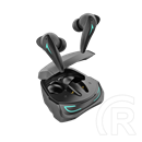 White Shark Titan-B bluetooth sztereo in-ear fülhallgató (ANC, ENC, mikrofon, v5.3, 6-7 óra, USB-C, fekete)