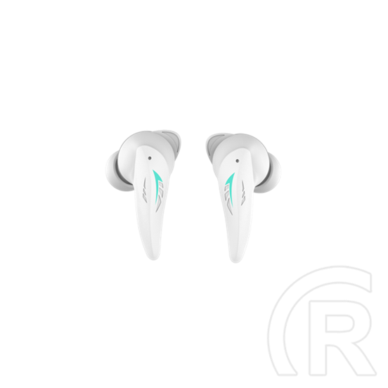 White Shark Titan-W bluetooth in-ear fülhallgató sztereo (v5.3, mikrofon, ANC, ENC, USB-C töltés, 6-7 óra, fehér)