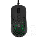 White Shark Tristan-2 GM-9004-2 gamer egér (fekete, vezetékes, optikai, 7 gomb, 12000 DPI, USB 2.0, RGB)