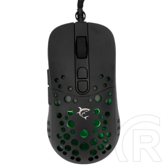 White Shark Tristan-2 GM-9004-2 gamer egér (fekete, vezetékes, optikai, 7 gomb, 12000 DPI, USB 2.0, RGB)