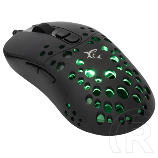 White Shark Tristan-2 GM-9004-2 gamer egér (fekete, vezetékes, optikai, 7 gomb, 12000 DPI, USB 2.0, RGB)
