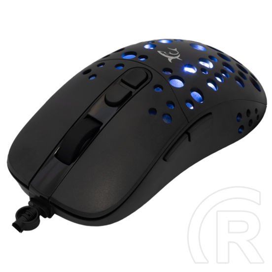 White Shark Tristan-2 GM-9004-2 gamer egér (fekete, vezetékes, optikai, 7 gomb, 12000 DPI, USB 2.0, RGB)
