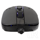 White Shark Tristan-2 GM-9004-2 gamer egér (fekete, vezetékes, optikai, 7 gomb, 12000 DPI, USB 2.0, RGB)