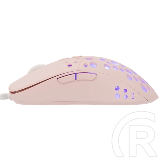 White Shark Tristan-P egér (vezetékes, optikai, 7 gomb, 12000 DPI, RGB, rózsaszín)