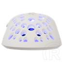White Shark Tristan W GM-9004W gamer egér (vezetékes, optikai, 7 gomb, 12000 DPI, RGB, fehér)