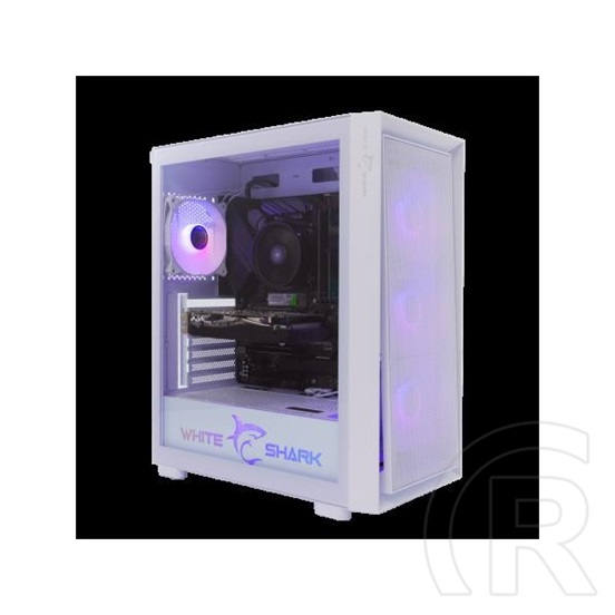 White Shark WARHEAD-3/W ház (E-ATX, ATX, mATX, ITX, fehér)