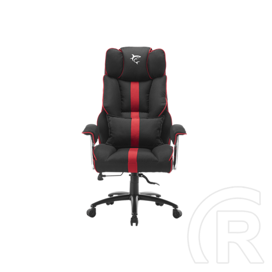 White Shark WS Le Mans Gaming szék (fekete/piros, textil, 120 kg)