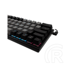 White Shark Wakizashi-2 billentyűzet (angol, vezetékes, USB 2.0, mechanikus, piros kapcsoló, szürke-fekete)