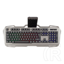 Whiteshark Apache 2 billentyűzet + egér (HU, USB, ezüst)