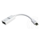 Wiretek Mini DisplayPort (M) - HDMI (F) átalakító