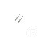 Wiretek UTP CAT6 patch kábel 5 m (szürke)