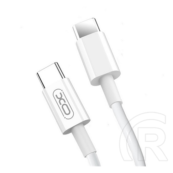 XO adatkábel (type-c - type-c, 40w, pd gyorstöltő, 100cm) fehér